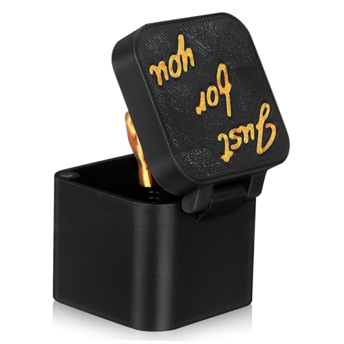 Kisangel Kasten Parodie Auf Die Mittelfingerbox Lustig Streich Unhöflich Halloween Geburtstag Mailer Gefälschte Gefälschtes Plastik von Kisangel