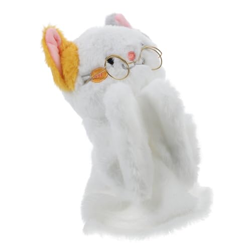 Kisangel Katzen Handpuppenspielzeug Entzückende Handpuppe Cartoon Tierpuppe Handpuppe Box Handpuppe Performance Requisite Simulation Tiermodell Handpuppe Zum Weiße Kisangel Katzen Handpuppenspielzeug Entzückende Handpuppe Cartoon Tierpuppe Handpuppe Box Handpuppe Performance Requisite Simulation Tiermodell Handpuppe Zum Weiße von Kisangel