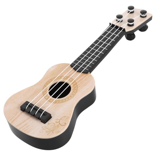 Kisangel Kinder Ukulele Spielzeug 4 Saiten Kleinkind Ukulele Kinder Gitarre Ukulele Musikinstrument Früherziehung Spielzeug Für Kinder Kleinkind Anfänger von Kisangel