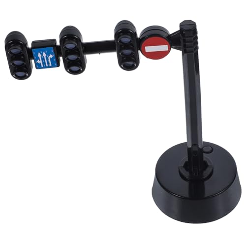 Kisangel Kinderampel Ampel monochrom Bremslicht für Mini Kleinkinder verkehrsampel für Kinderzimmer Dekoration Verkehrssignal Ampelmodell Ampel Plastik von Kisangel