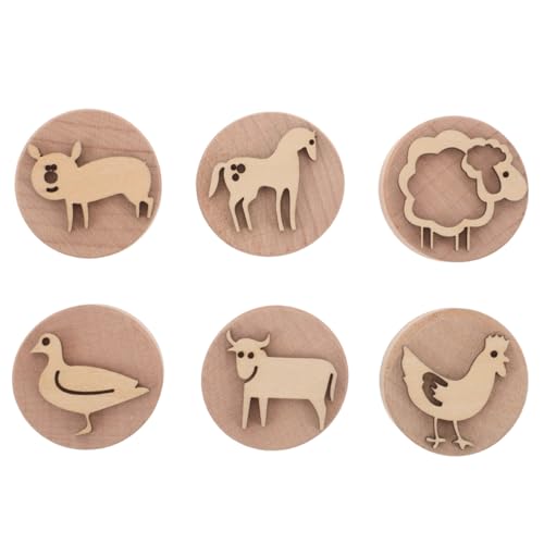 Kisangel Kinderfarbgelder Tonmodellierwerkzeuge für Tonspielzeug für Briefmarkenspielzeug Tierstempel Polymer-Ton-Stempel Vorschulhandwerksvorräte Stempelmacher Holz Khaki Kisangel Kinderfarbgelder Tonmodellierwerkzeuge für Tonspielzeug für Briefmarkenspielzeug Tierstempel Polymer-Ton-Stempel Vorschulhandwerksvorräte Stempelmacher Holz Khaki von Kisangel