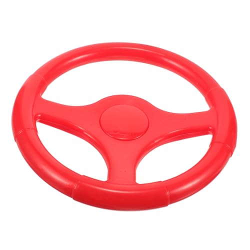 Kisangel Kinderlenkrad Rutschfestes Buntes Schaukelauto Lenkrad Ergonomisch Geformt für Kleinkinder Sichere Handhabung Einfach zu Montieren Passend für Kinderfahrzeuge Rot Kisangel Kinderlenkrad Rutschfestes Buntes Schaukelauto Lenkrad Ergonomisch Geformt für Kleinkinder Sichere Handhabung Einfach zu Montieren Passend für Kinderfahrzeuge Rot von Kisangel