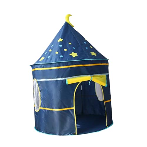 Kisangel Kinderspielzelt spielhaus Zelte drinnen Babys Kleinkinder Zelt Schloss Spielzelt Blau Kisangel Kinderspielzelt spielhaus Zelte drinnen Babys Kleinkinder Zelt Schloss Spielzelt Blau von Kisangel