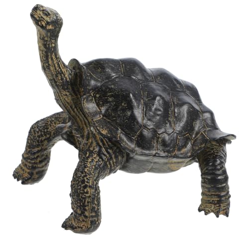 Kisangel Kinderspielzeug Dartscheibe Simulation Von Tierfiguren Schildkrötendekoration Schildkröten-simulationsfigur Schwarz Plastik von Kisangel