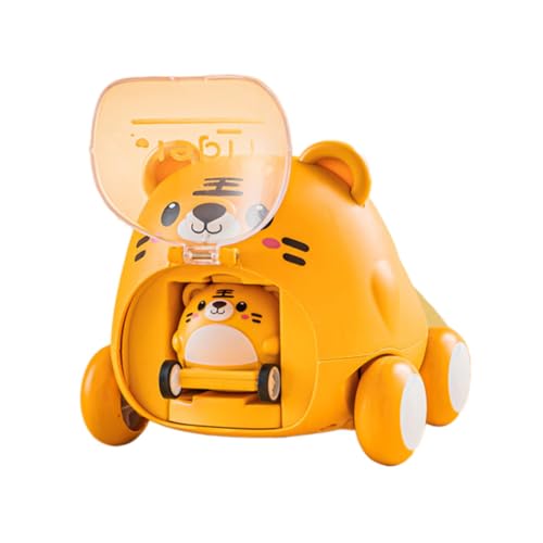 Kisangel Kinderspielzeug Pull Back Auto Tigerform aus Sicherem Abs Umweltfreundlich Verschleißfest Handlich für Fördert Fahrzeugwissen ohne Batterien Niedliches Tierdesign Lernspielzeug Kisangel Kinderspielzeug Pull Back Auto Tigerform aus Sicherem Abs Umweltfreundlich Verschleißfest Handlich für Fördert Fahrzeugwissen ohne Batterien Niedliches Tierdesign Lernspielzeug von Kisangel