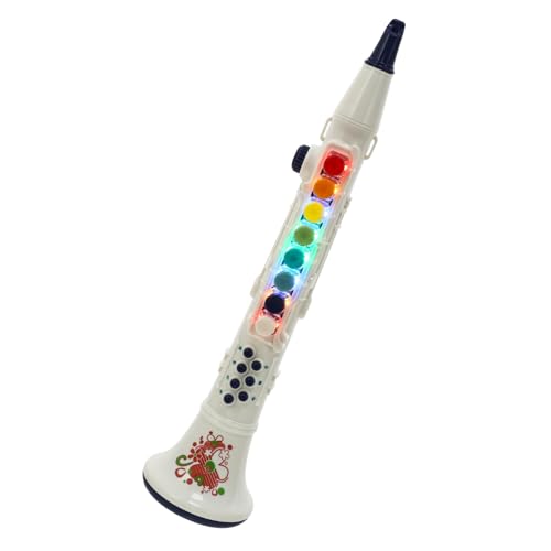 Kisangel Klarinette Weiß Stufige Lautstärke Material Sicher und Langlebig Musikinstrument für Kleinkinder zur Musikalischen Früherziehung und Raumdekoration Kisangel Klarinette Weiß Stufige Lautstärke Material Sicher und Langlebig Musikinstrument für Kleinkinder zur Musikalischen Früherziehung und Raumdekoration von Kisangel