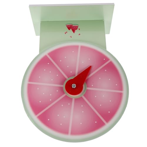 Kisangel Kleine Drehscheibe Für Das Klassenzimmer Tombola Preise Für Erwachsene Drehrad Karnevalsspiele Drehrad Für Preise Tombola Rad Tombola Trommel Gelbes Preisrad von Kisangel