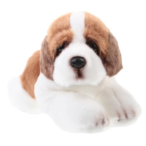 Kisangel Kleine Plüsch Hundepuppe Weiches Stofftier mit Niedlichem Cartoon Design Dekoratives Kuscheltier für Mädchen Gemütliches Schlafbegleiter und Originelle Wohnraumdekoration von Kisangel