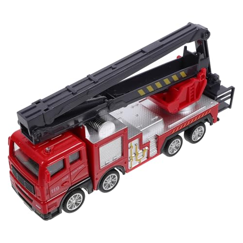 Kisangel Kleines Feuerwehrtruck Spielzeugmodell Robustes Sicheres Plastikfahrzeug für Realistische Simulation Eines Feuerwehrwagens Langlebig für Kreatives Kisangel Kleines Feuerwehrtruck Spielzeugmodell Robustes Sicheres Plastikfahrzeug für Realistische Simulation Eines Feuerwehrwagens Langlebig für Kreatives von Kisangel