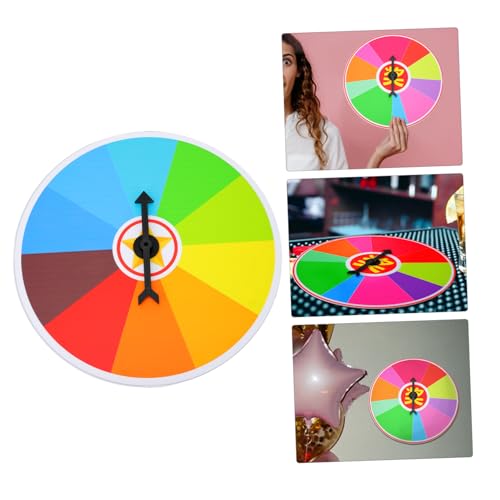Kisangel Kleines Hängendes Preisrad Drehbares Party drehplatte wandspiel für Karneval Klassenzimmer und Event spielrequisiten Kisangel Kleines Hängendes Preisrad Drehbares Party drehplatte wandspiel für Karneval Klassenzimmer und Event spielrequisiten von Kisangel