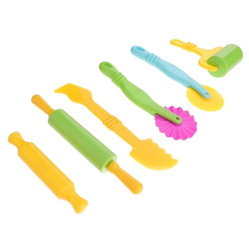 Kisangel Knetwerkzeug Buntes Knetzubehör mit Formen Sicheres Plastilin Modellierwerkzeug für Kreatives für Vorschule Kindergarten und Kisangel Knetwerkzeug Buntes Knetzubehör mit Formen Sicheres Plastilin Modellierwerkzeug für Kreatives für Vorschule Kindergarten und von Kisangel
