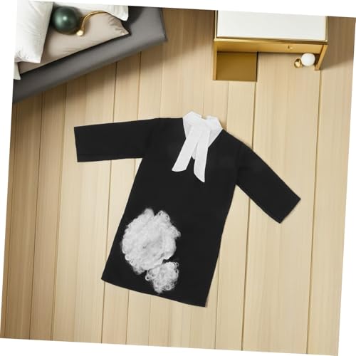 Kisangel Kostüm Halloween Richter Robe mit Perücke Bequemer Atmungsaktiver Stoff Realistische Richterkleidung für Kindergarten Kostümfest Rollenspiel und Berufstag Kisangel Kostüm Halloween Richter Robe mit Perücke Bequemer Atmungsaktiver Stoff Realistische Richterkleidung für Kindergarten Kostümfest Rollenspiel und Berufstag von Kisangel