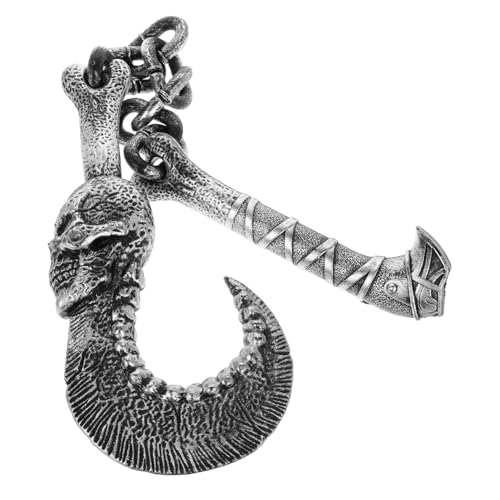 Kisangel Halloween Dekorative Requisite -Haken Mit Kette Und Für Kostüme Cosplay Und Party-Dekoration Für Halloween-Events Und Bühnenaufführungen Kisangel Halloween Dekorative Requisite -Haken Mit Kette Und Für Kostüme Cosplay Und Party-Dekoration Für Halloween-Events Und Bühnenaufführungen von Kisangel