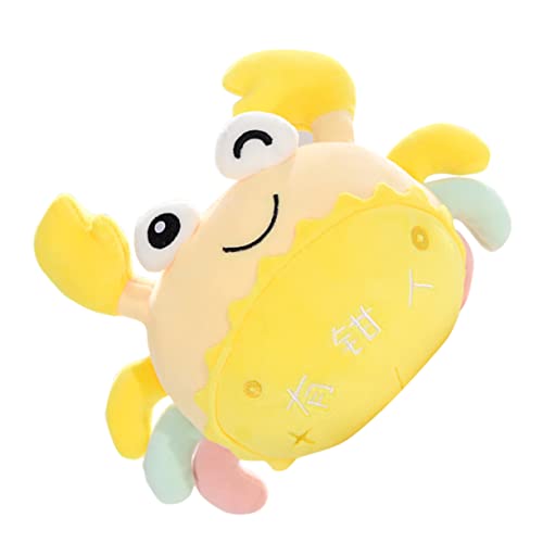 Kisangel Krabbenpuppe süßes weiches Krabbenspielzeug Cartoon- Spielzeugkrabbe Cartoon Stofftier Kuscheltier Kinderspielzeug tierisches Plüsch Gelb Kisangel Krabbenpuppe süßes weiches Krabbenspielzeug Cartoon- Spielzeugkrabbe Cartoon Stofftier Kuscheltier Kinderspielzeug tierisches Plüsch Gelb von Kisangel