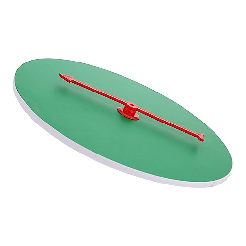Kisangel Kreatives Drehspiel für Partys Drehbare Wandplatte Selbstgestaltbar für DIY Spiele Perfektes Partyzubehör mit Glattem Pointer und Langlebigem Design von Kisangel
