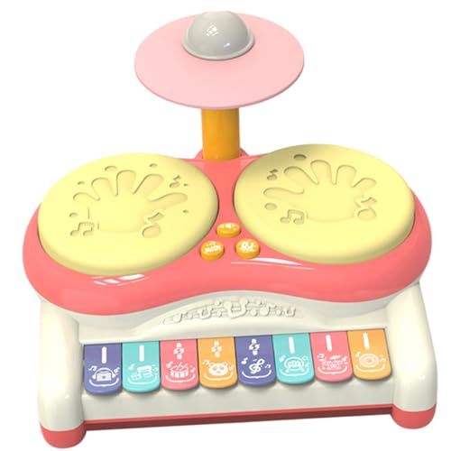 Kisangel Kreatives Schlagzeug Multifunktionales Musikspielzeug Für Kleinkinder Fördert Musikalische Fähigkeiten Und Spaß Für Jungen Und Batteriefrei Kisangel Kreatives Schlagzeug Multifunktionales Musikspielzeug Für Kleinkinder Fördert Musikalische Fähigkeiten Und Spaß Für Jungen Und Batteriefrei von Kisangel