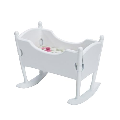Kisangel Krippe Für Dollhouse Dekoration Einzigartiges Design Für Gemütliche Kinderzimmern von Kisangel