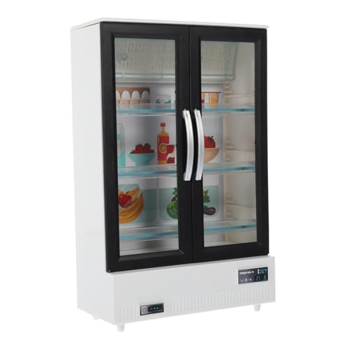 Kisangel Kühlschrankspielzeug Für Küchenminiaturen Stellen Sie Sich Vor, Zu Miniaturspielzeug Mini Kühlschrank Miniaturkühlschrank Zum Basteln Weiß Abs von Kisangel