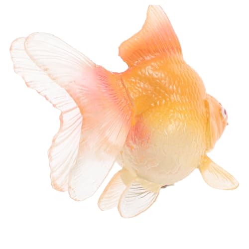 Kisangel Simulation Fischmodell Realistische Aquarium Dekoration Künstliches Fischspielzeug Für Lernspielzeug Für Kognitive Entwicklung Sicheres Und Farbenfrohes Goldfisch Ornament von Kisangel