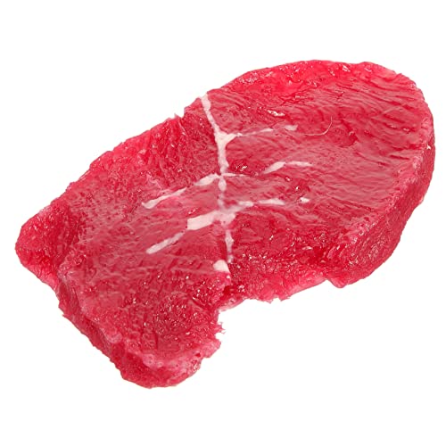 Kisangel Künstliches Steak Dekorationsrequisit Realistisches Steak Modell Für Fotografie Und Präsentation Wiederverwendbar Für Restaurant Und Party Deko Kisangel Künstliches Steak Dekorationsrequisit Realistisches Steak Modell Für Fotografie Und Präsentation Wiederverwendbar Für Restaurant Und Party Deko von Kisangel