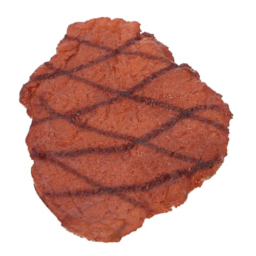 Kisangel Künstliches Steak Modell aus Kunststoff Realistisches Fleisch für Zuhause Tischdeko und Training für Supermärkte Hotels und Kindergärten Kisangel Künstliches Steak Modell aus Kunststoff Realistisches Fleisch für Zuhause Tischdeko und Training für Supermärkte Hotels und Kindergärten von Kisangel