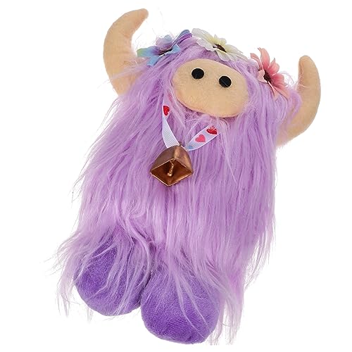 Kisangel Kuh-Puppe-Ornament dekoratives Kuhspielzeug Flauschiges Kuscheltier dekorative Stofftiere Spielzeugkühe Kuscheltiere vom Bauernhof gefüllte Kuhpuppe Plüsch Violet Kisangel Kuh-Puppe-Ornament dekoratives Kuhspielzeug Flauschiges Kuscheltier dekorative Stofftiere Spielzeugkühe Kuscheltiere vom Bauernhof gefüllte Kuhpuppe Plüsch Violet von Kisangel