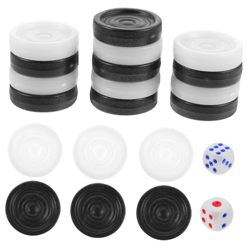 Kisangel Kunststoff Spielsteine Langlebige Glatte Oberfläche Leicht Tragbar Ersatzteile für Brettspiele Kisangel Kunststoff Spielsteine Langlebige Glatte Oberfläche Leicht Tragbar Ersatzteile für Brettspiele von Kisangel