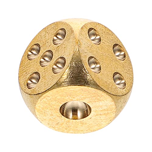 Kisangel Kupfer Würfelspiel Teiliges Langlebiges Kupfer Dice Für Tischspiele Partys Und Bars Umweltfreundliche Design Für Unvergessliche Spieleabende von Kisangel