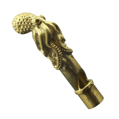 Kisangel Kupferpfeife Design Schiedsrichterpfeife Wettkampf Pfeife Laut Outdoor Sport Survival Notfall Pfeife für Schiedsrichter und Spieler von Kisangel