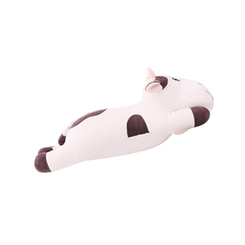 Kisangel Kuschelige Plüsch Kuh Kissenpuppe Süßes Cartoon Dekokissen Für Sofa Und Bett Weiches Für Farbton Für Kinderzimmer von Kisangel