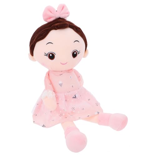 Kisangel Kuschelige Plüschpuppe für Große Weiche Stoffpuppe mit Blumenkleid für Neugeborene Geschenkidee für Geburtstage und Anlässe Kisangel Kuschelige Plüschpuppe für Große Weiche Stoffpuppe mit Blumenkleid für Neugeborene Geschenkidee für Geburtstage und Anlässe von Kisangel