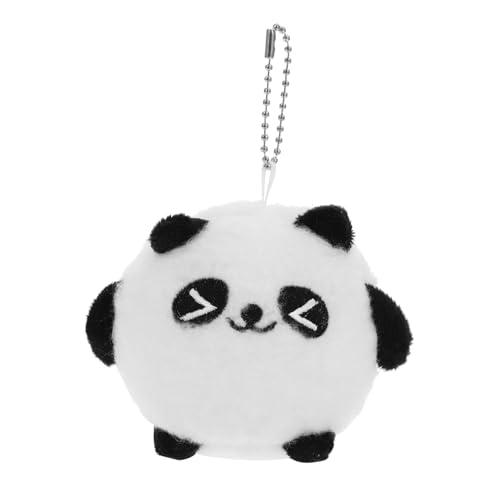 Kisangel Kuscheliger Panda Schlüsselanhänger Anhänger Taschen Charm Niedliches Plüsch Tier Multifunktional als Schlüssel und Handtaschenanhänger für Damen von Kisangel