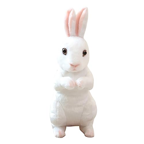 Kisangel Kuscheliger Plüschhase für Dekoratives Stofftier mit Cartoon Design für Spielzimmer und Wohnzimmer als Liebevolles für Jungen und Mädchen von Kisangel