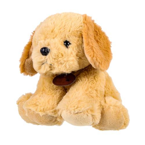Kisangel Kuscheliger Retriever Plüschhund Großes Süßes Stofftier für zum Geburtstag Realistisches Design für Dekoration und Spielspaß von Kisangel