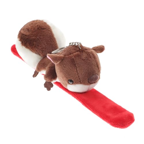 Kisangel Kuscheliges Eichhörnchen Slap Armband Plüsch Tiermotiv Geburtstag Party Mitgebsel Spaß Wristband Kisangel Kuscheliges Eichhörnchen Slap Armband Plüsch Tiermotiv Geburtstag Party Mitgebsel Spaß Wristband von Kisangel