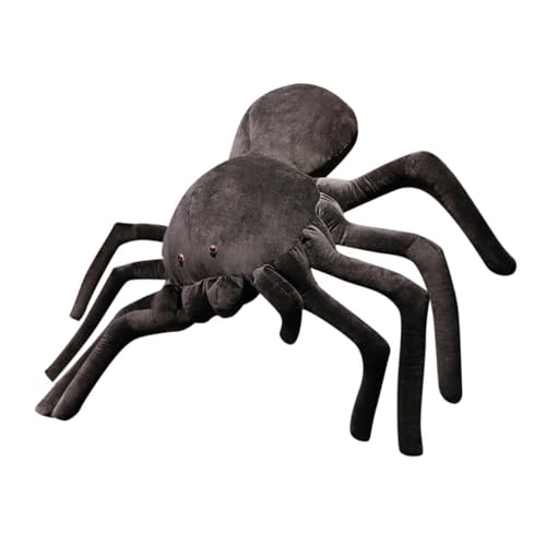 Kisangel Kuscheliges Schwarzes Spider Plüschtier Weiches Baumwoll für Dekoratives Wurfkissen und Niedliche Geschenkidee für Mädchen und Jungen Kisangel Kuscheliges Schwarzes Spider Plüschtier Weiches Baumwoll für Dekoratives Wurfkissen und Niedliche Geschenkidee für Mädchen und Jungen von Kisangel