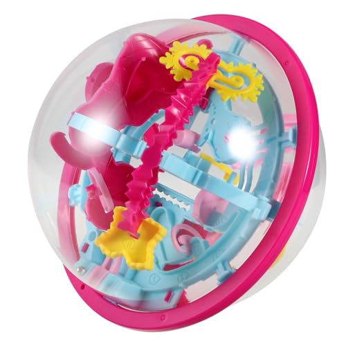 Kisangel Labyrinth-Kugel Puzzle -Ball -Spiele für Labyrinth Kugel Ball Puzzle-Ball-Labyrinth Labyrinthball intelligenter Spielzeugball Labyrinth Plastik von Kisangel