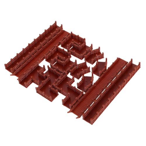 Kisangel Langes Leitermodell eines antiken Gebäudes Baumhaus Zubehör für Aquarienschildkröten Aquariumdekorationen Schildkrötenplattform für Aquarium Figur Miniaturzaun Plastik Light Brown Kisangel Langes Leitermodell eines antiken Gebäudes Baumhaus Zubehör für Aquarienschildkröten Aquariumdekorationen Schildkrötenplattform für Aquarium Figur Miniaturzaun Plastik Light Brown von Kisangel