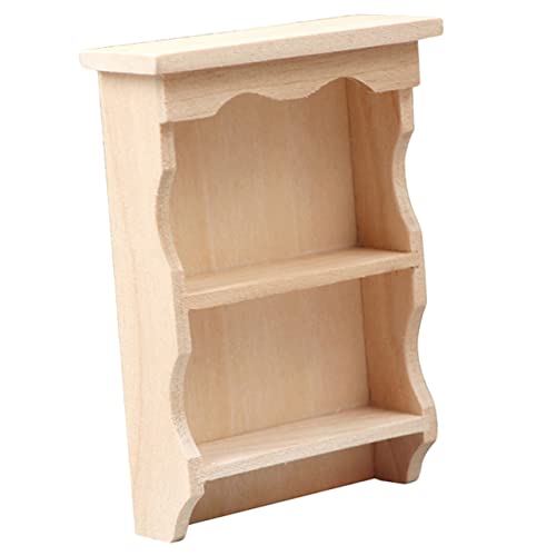 Kisangel Langlebiges Miniatur aus Holz Dekorativer Mini Wandschrank für Puppenhaus Niedliche Mini Deko für Kreative DIY Projekte und Realistische Miniatur Szenen Kisangel Langlebiges Miniatur aus Holz Dekorativer Mini Wandschrank für Puppenhaus Niedliche Mini Deko für Kreative DIY Projekte und Realistische Miniatur Szenen von Kisangel