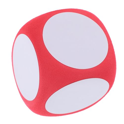 Kisangel Leere Schaumstoffwürfel große Schaumwürfel riesige Punktwürfel überdimensioniert trocken löschen großer Jumbo Schaumblock Leere Schaumwürfel Würfelspiel rot Kisangel Leere Schaumstoffwürfel große Schaumwürfel riesige Punktwürfel überdimensioniert trocken löschen großer Jumbo Schaumblock Leere Schaumwürfel Würfelspiel rot von Kisangel