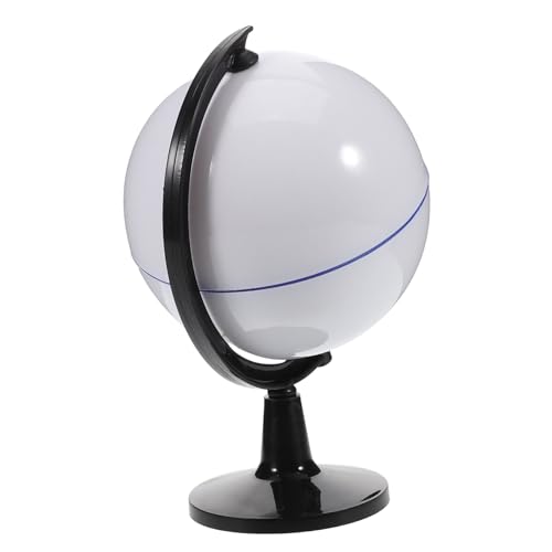 Kisangel Leerer Erdkunde Unterrichtsmaterial Globe Toy Schreibtischkugel Materialien für DIY-Projekte Erdkugel Plastik Kisangel Leerer Erdkunde Unterrichtsmaterial Globe Toy Schreibtischkugel Materialien für DIY-Projekte Erdkugel Plastik von Kisangel