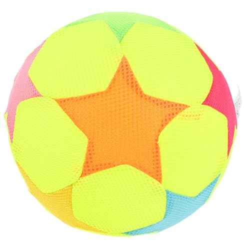 Kisangel Leiser Fußball Softball mit Hohem Rückprall Stoffüberzug Sicherer Indoor Spielball für Kleinkinder Sensorisches für Party Spielzimmer Klassenzimmer und Spielplatz Kisangel Leiser Fußball Softball mit Hohem Rückprall Stoffüberzug Sicherer Indoor Spielball für Kleinkinder Sensorisches für Party Spielzimmer Klassenzimmer und Spielplatz von Kisangel