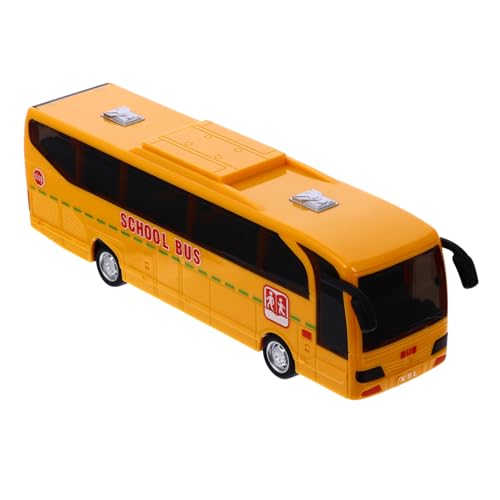Kisangel Lernspielzeug Schulbus Mit Sound Und Licht Zurückziehbares Autospielzeug Für Interaktives Für Jungen Und Geburtstags von Kisangel