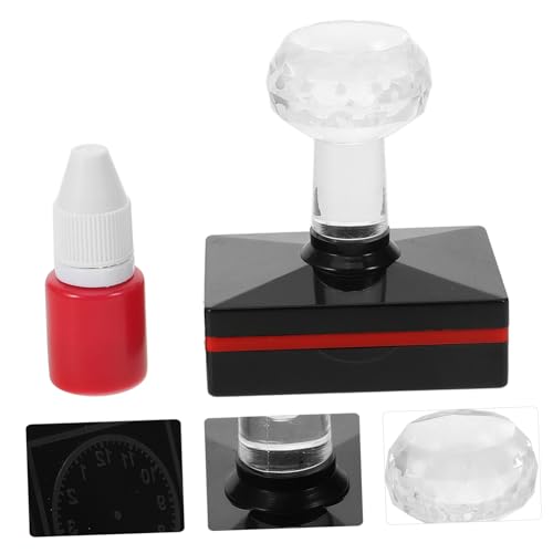 Kisangel Lernstempel Uhrzeit Uhr Stempel Selbstfärbend für Uhrzeit Lernen Basteln und Kinderparty Rundes Design Kisangel Lernstempel Uhrzeit Uhr Stempel Selbstfärbend für Uhrzeit Lernen Basteln und Kinderparty Rundes Design von Kisangel