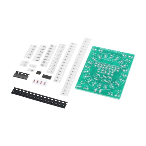 Kisangel Lötübungsset DIY Komponenten Löten Übungstafel Platine für Elektronik Skill Training Praktische Schweißpraxis zur Entwicklung Vielseitiger Lötfähigkeiten von Kisangel