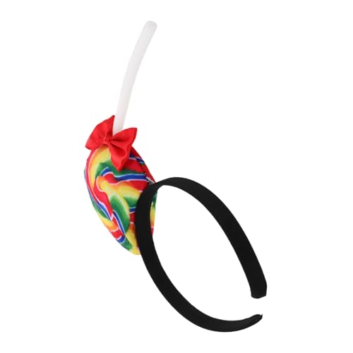 Kisangel Lollipop-stirnband Für Mädchen, Süßigkeiten-haarband, Kreative Haar-kopfbedeckung, Kawaii, Fake Food-stirnband Für Bühnenauftritte, Geburtstagsparty Kisangel Lollipop-stirnband Für Mädchen, Süßigkeiten-haarband, Kreative Haar-kopfbedeckung, Kawaii, Fake Food-stirnband Für Bühnenauftritte, Geburtstagsparty von Kisangel