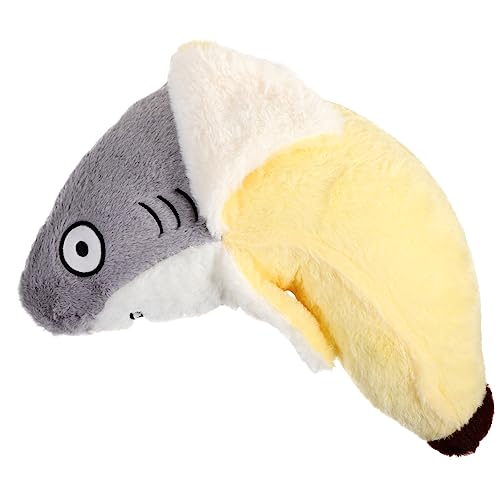 Kisangel Lustiger Plüschhai Weiches Wurfkissen Aus Hochwertigem Plüschmaterial Oder Kuscheltier Für Erwachsene Kreative Fotos Und Entspannte von Kisangel