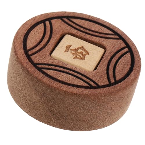 Kisangel Mahjong Spielzubehör aus Holz Windrichtungswürfel für Mahjong Spiele Perfektes Partyspiel Tool für Gesellige Abende und Unterhaltung Langlebig und Lustig für Freunde und Familie von Kisangel