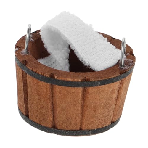 Kisangel Maßstab Holz Badewanne mit Schaumbad und Zubehör Realistisches Puppenmöbel Set für Kreative Spielwelten und Puppenhaus Dekoration Kisangel Maßstab Holz Badewanne mit Schaumbad und Zubehör Realistisches Puppenmöbel Set für Kreative Spielwelten und Puppenhaus Dekoration von Kisangel