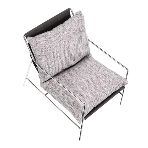 Kisangel Maßstab Miniaturmöbel mit Kissen Puppenhaus Möbel Realistische Miniatur Couch für Rollenspiel Wohnzimmer Zubehör von Kisangel